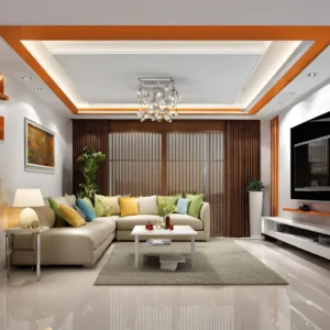 Plafon PVC Ruang Tamu