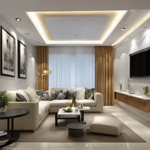 Plafon PVC Ruang Tamu